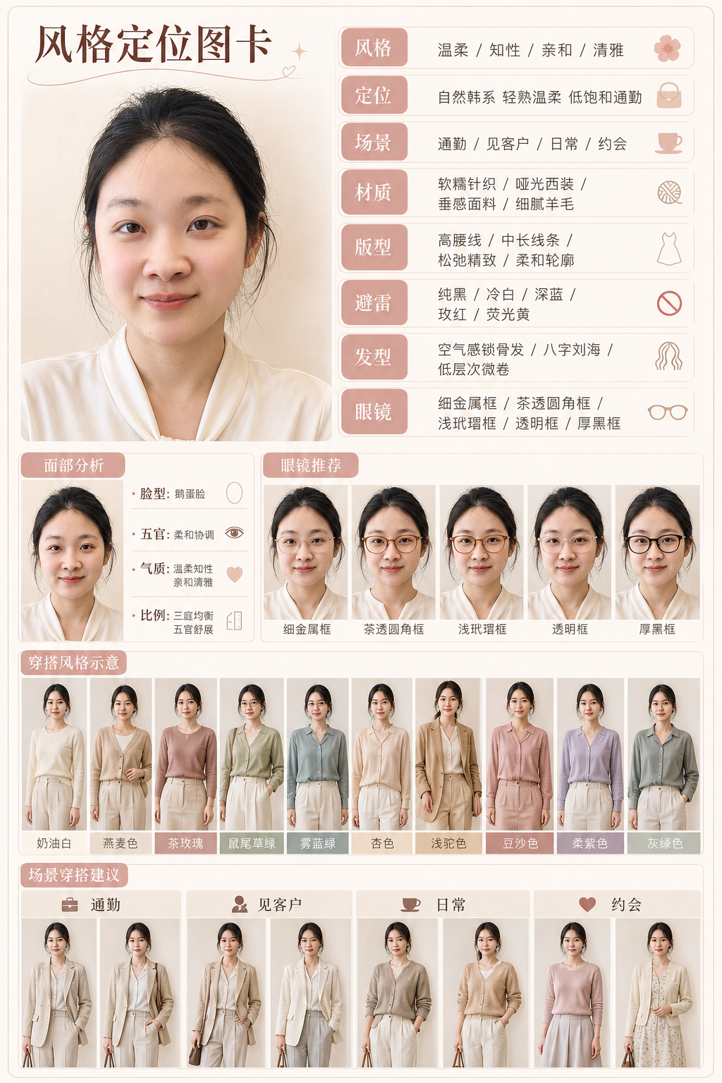 风格定位报告样张